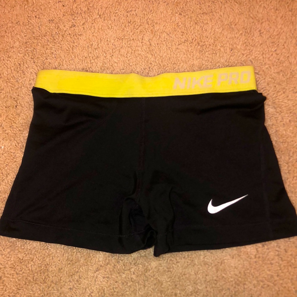 Nike Pro Black Spandex Shorts